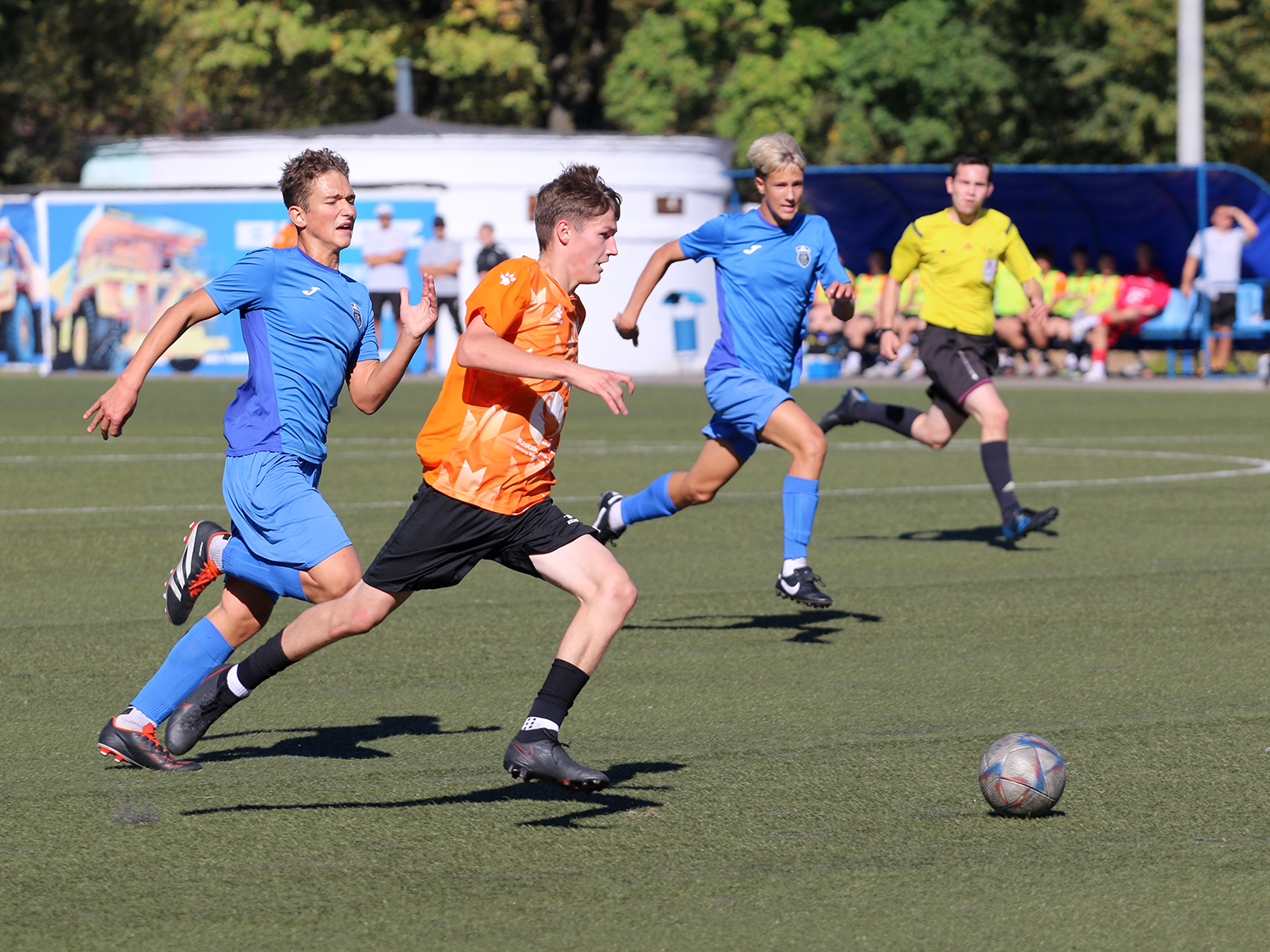 Волевая победа U-15, первое очко U-16, разгром U-17